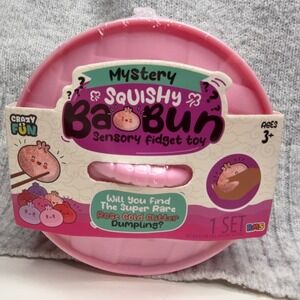 Viral Mystery Dumpling Glitter Squishy RMS Bao Bun RARE ROSE GOLD GLITTER NEW